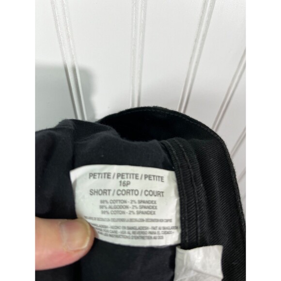 Gloria Vanderbilt Womens Size 16P (35x26) Black Amanda Jeans Stretch - Picture 6 of 6